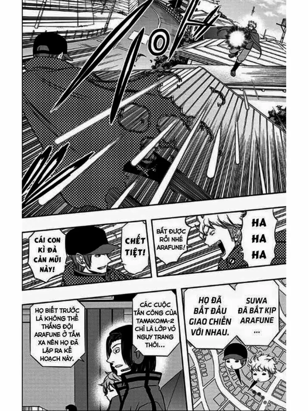 Truyện Tranh Kỷ Nguyên Trigger - World Trigger trang 7