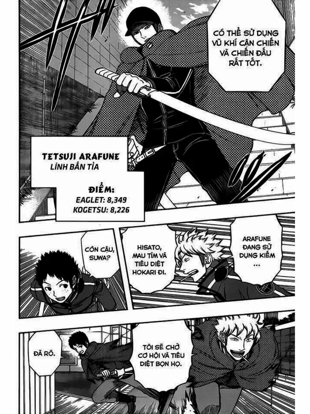 Truyện Tranh Kỷ Nguyên Trigger - World Trigger trang 7