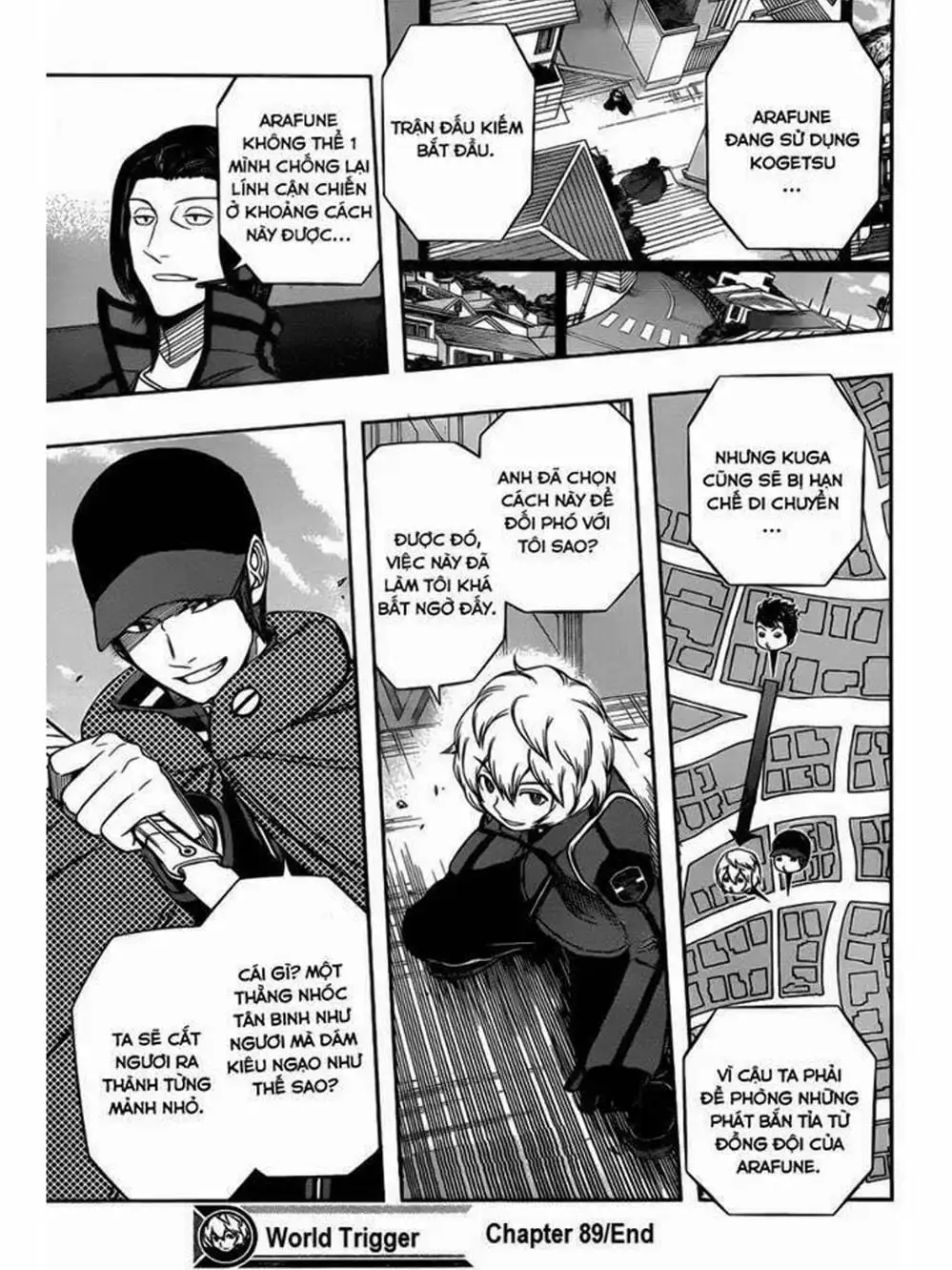 Truyện Tranh Kỷ Nguyên Trigger - World Trigger trang 7