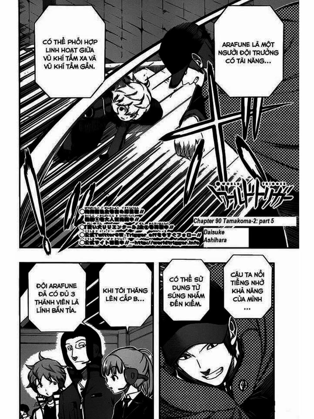 Truyện Tranh Kỷ Nguyên Trigger - World Trigger trang 7