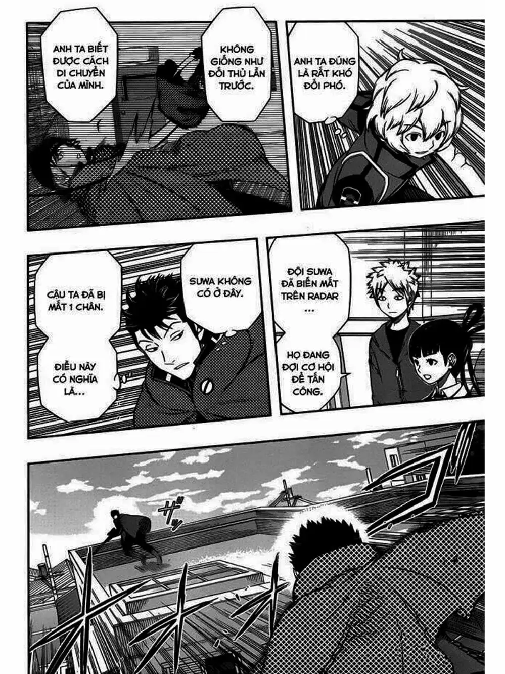 Truyện Tranh Kỷ Nguyên Trigger - World Trigger trang 7