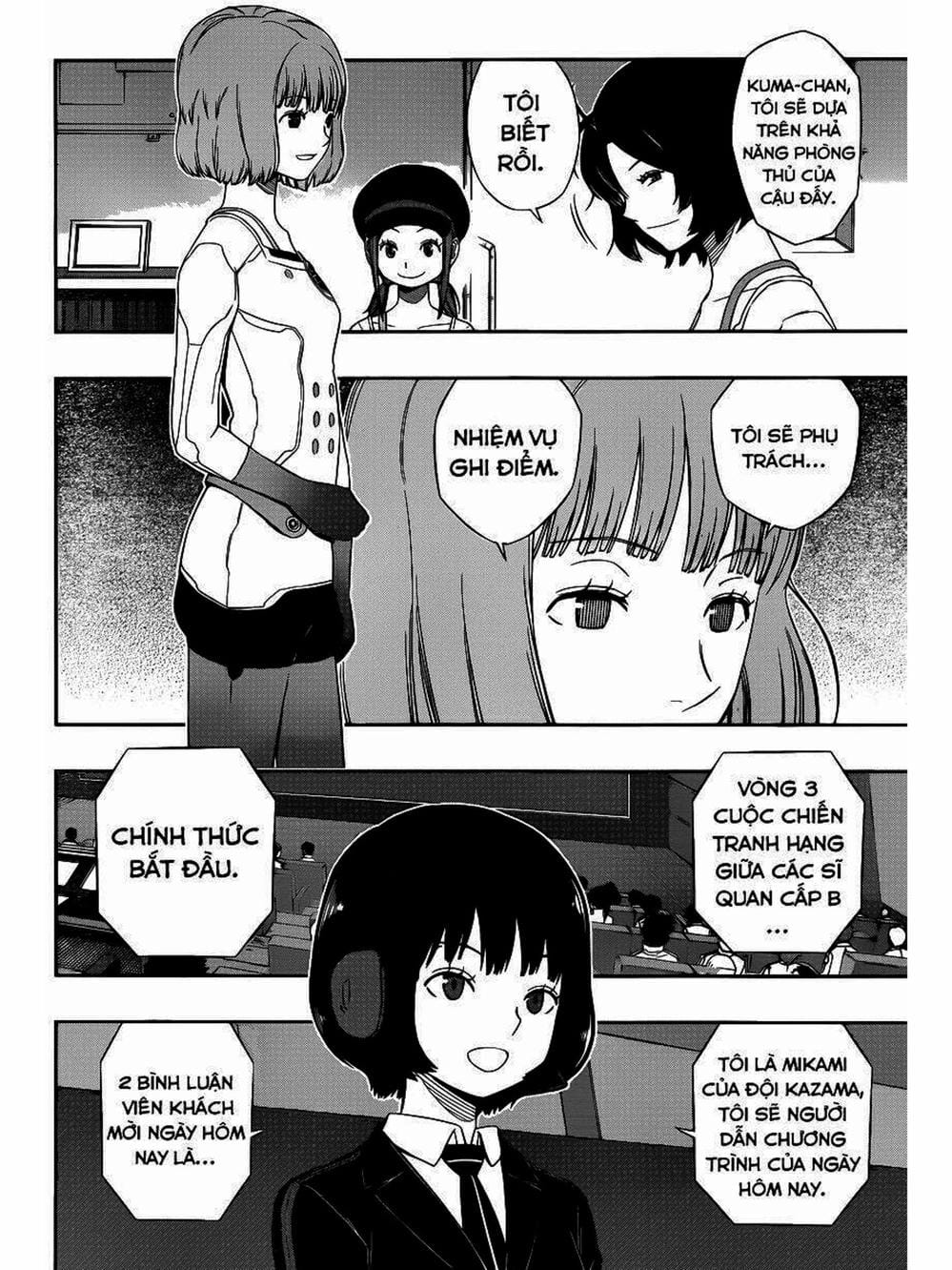 Truyện Tranh Kỷ Nguyên Trigger - World Trigger trang 7