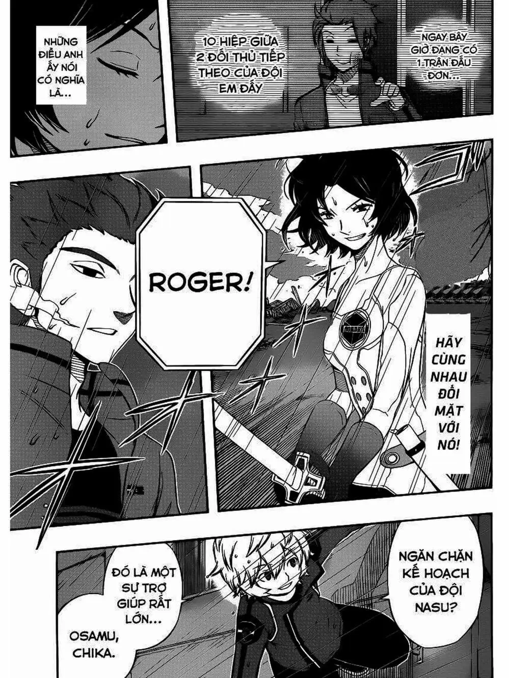 Truyện Tranh Kỷ Nguyên Trigger - World Trigger trang 7