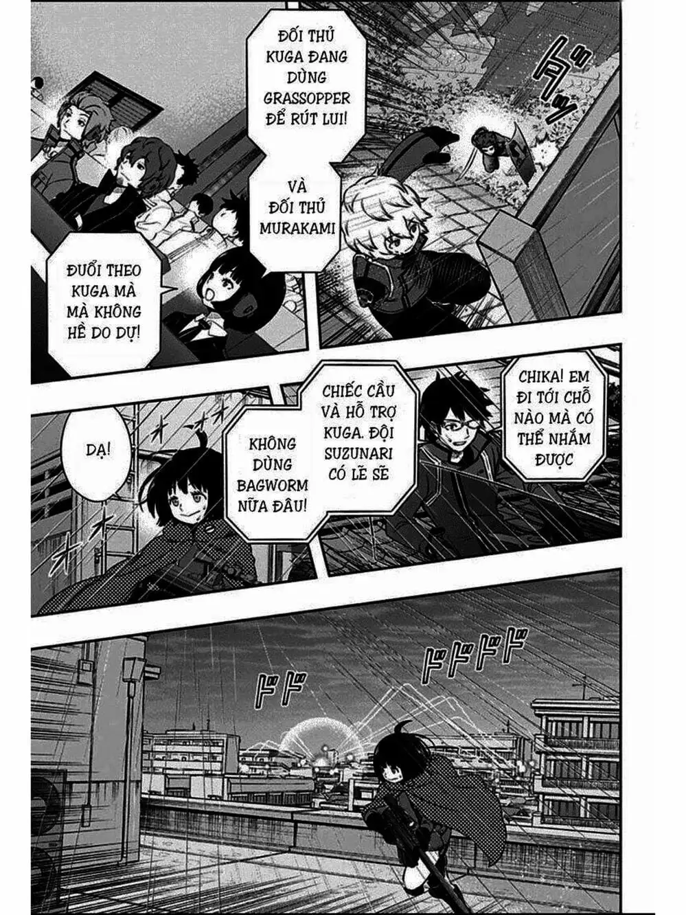 Truyện Tranh Kỷ Nguyên Trigger - World Trigger trang 7