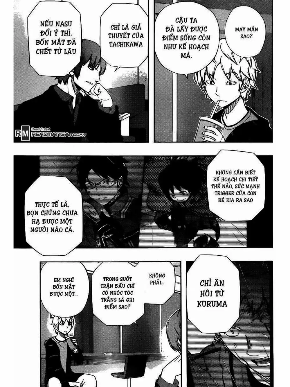 Truyện Tranh Kỷ Nguyên Trigger - World Trigger trang 7