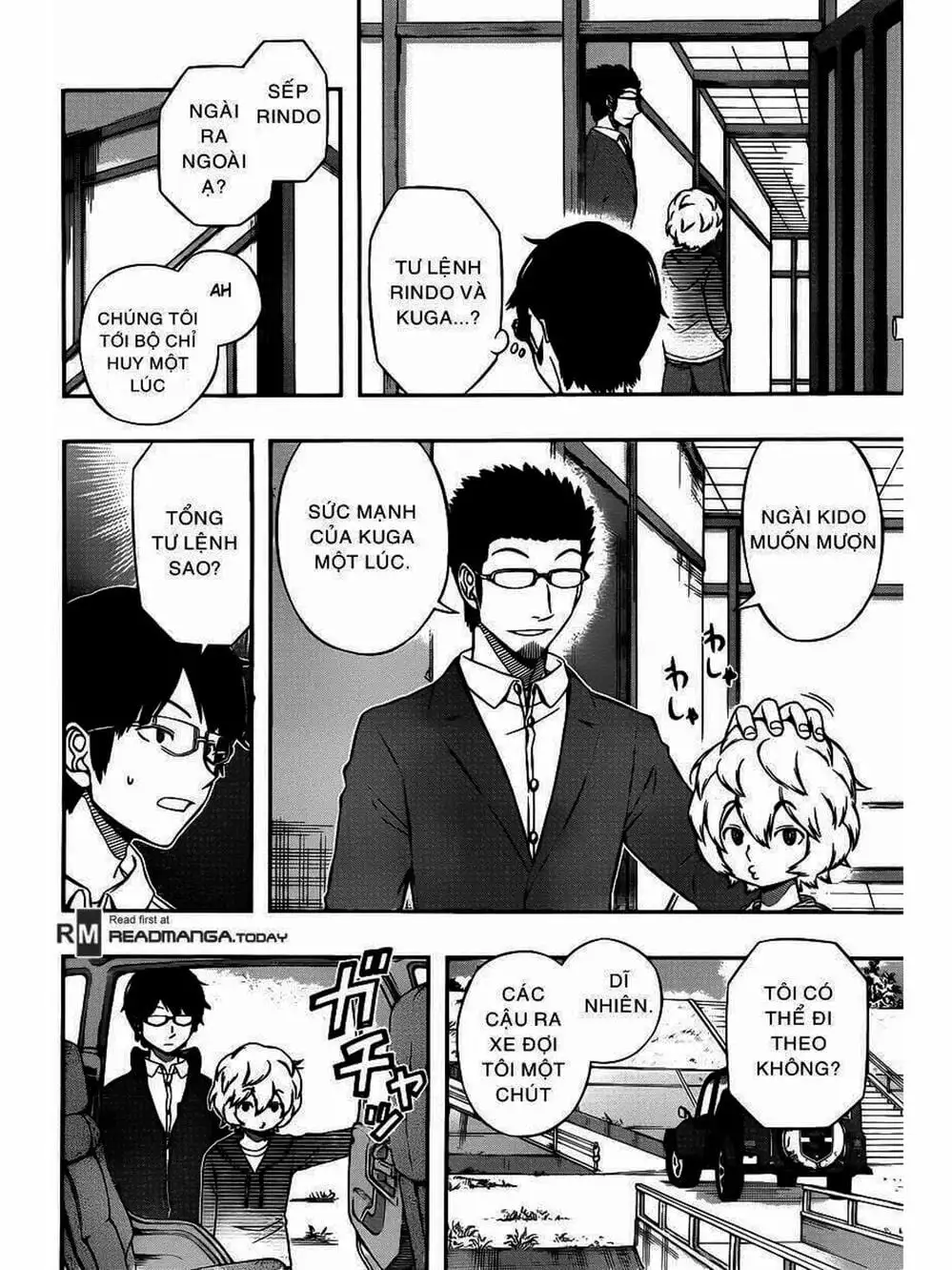 Truyện Tranh Kỷ Nguyên Trigger - World Trigger trang 7