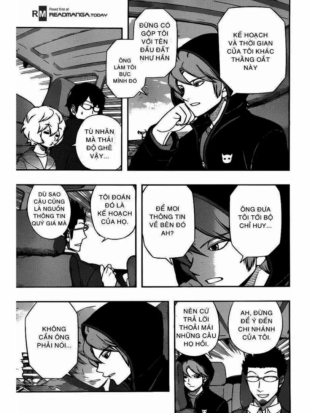 Truyện Tranh Kỷ Nguyên Trigger - World Trigger trang 7