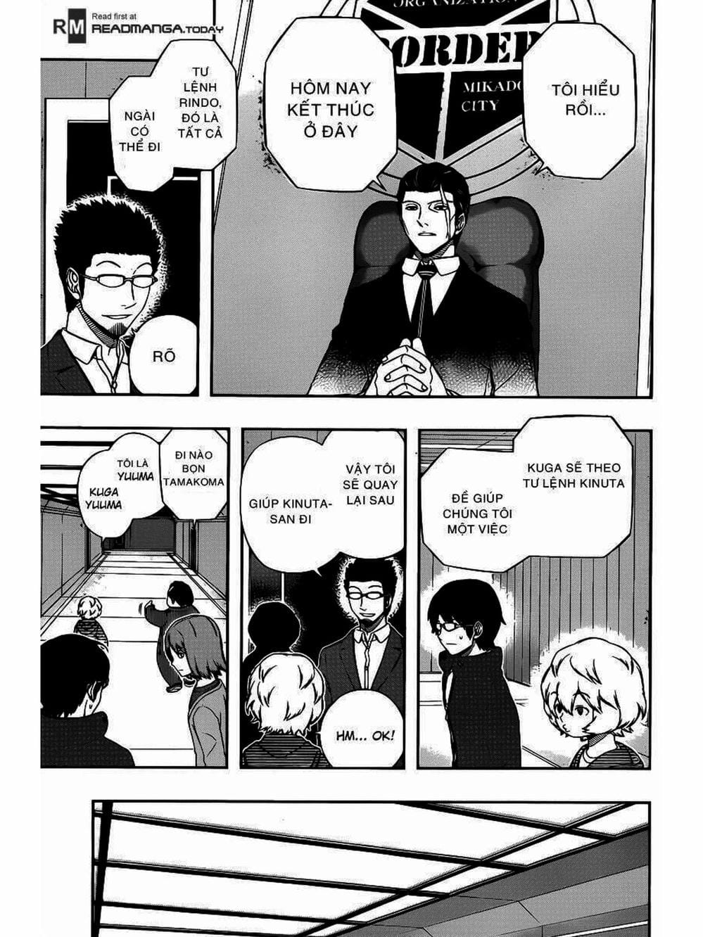 Truyện Tranh Kỷ Nguyên Trigger - World Trigger trang 7