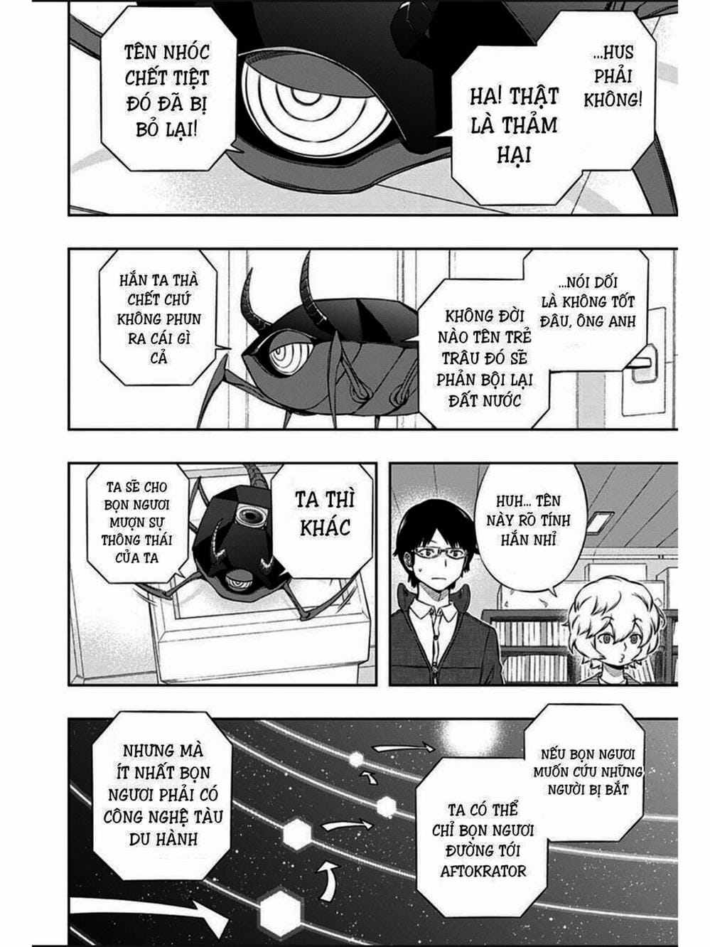 Truyện Tranh Kỷ Nguyên Trigger - World Trigger trang 7