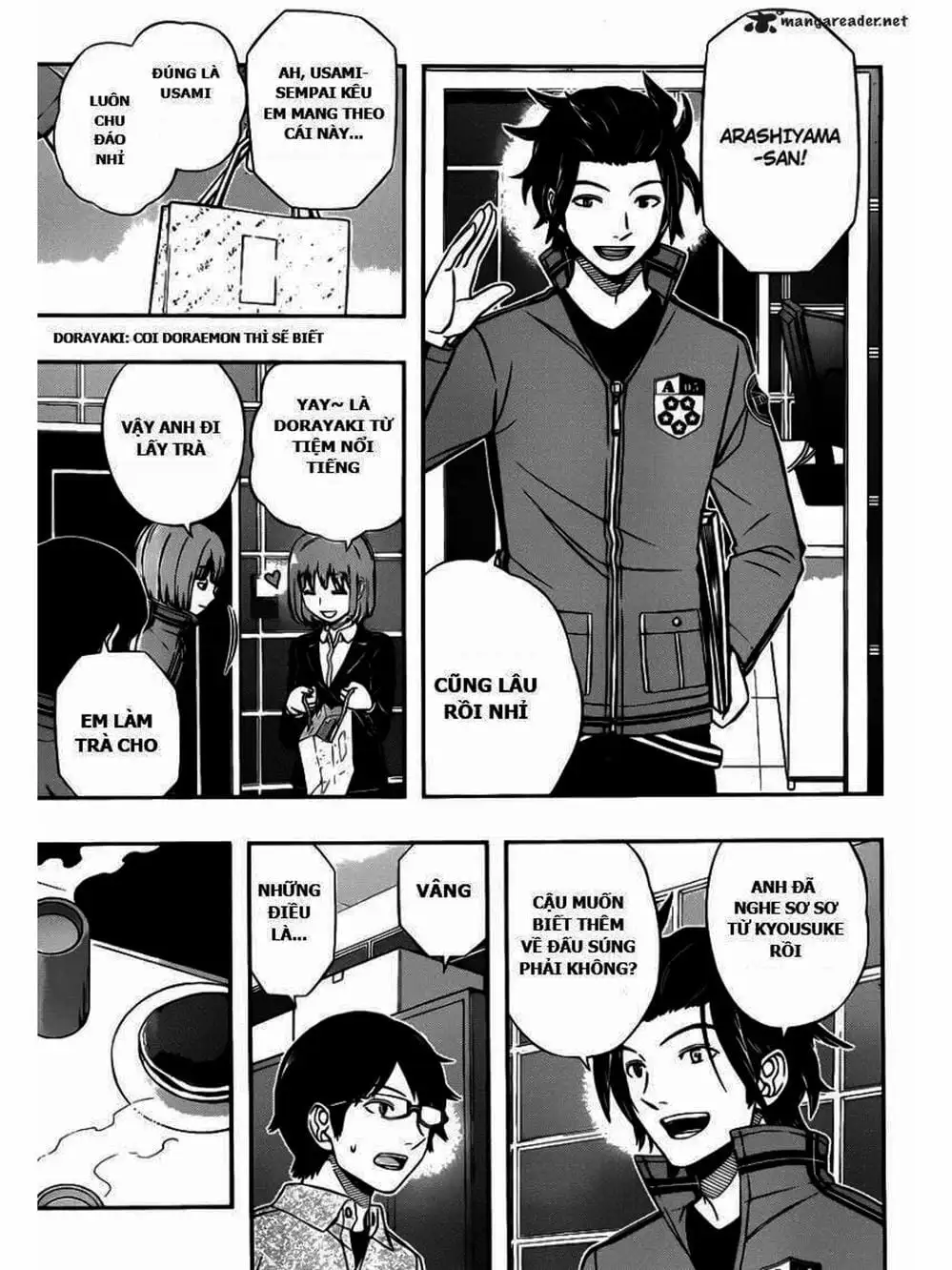 Truyện Tranh Kỷ Nguyên Trigger - World Trigger trang 7