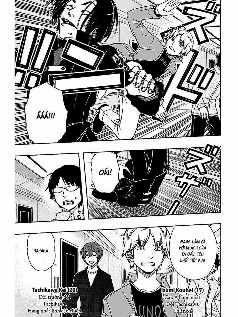 Truyện Tranh Kỷ Nguyên Trigger - World Trigger trang 7