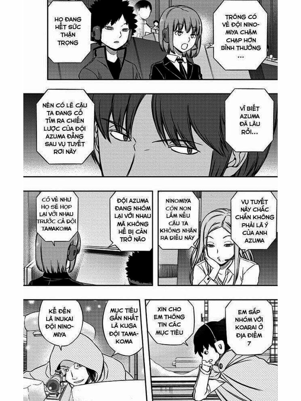 Truyện Tranh Kỷ Nguyên Trigger - World Trigger trang 7