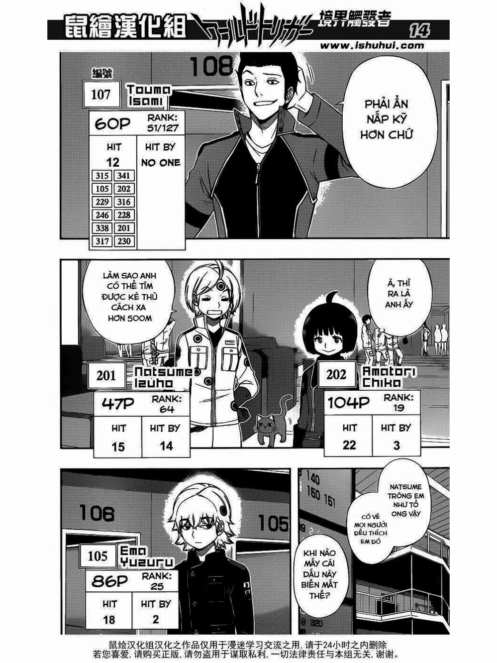 Truyện Tranh Kỷ Nguyên Trigger - World Trigger trang 7