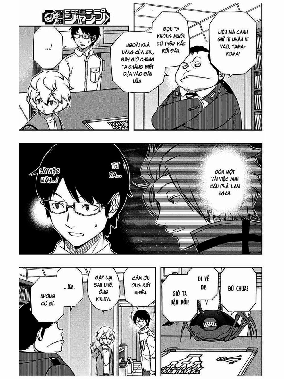 Truyện Tranh Kỷ Nguyên Trigger - World Trigger trang 7