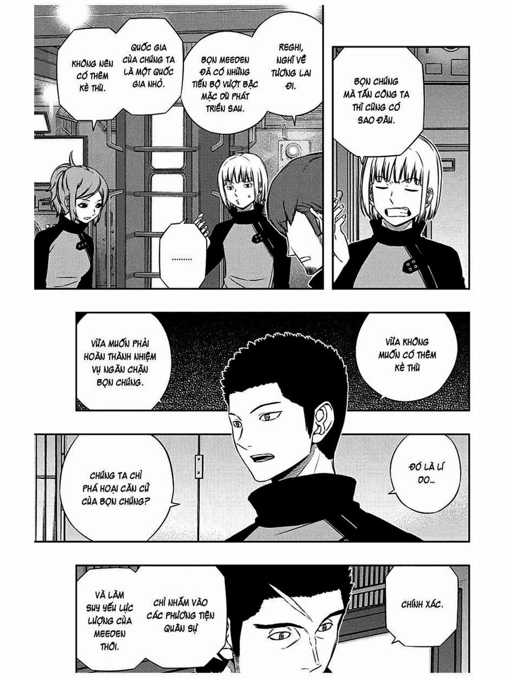 Truyện Tranh Kỷ Nguyên Trigger - World Trigger trang 7