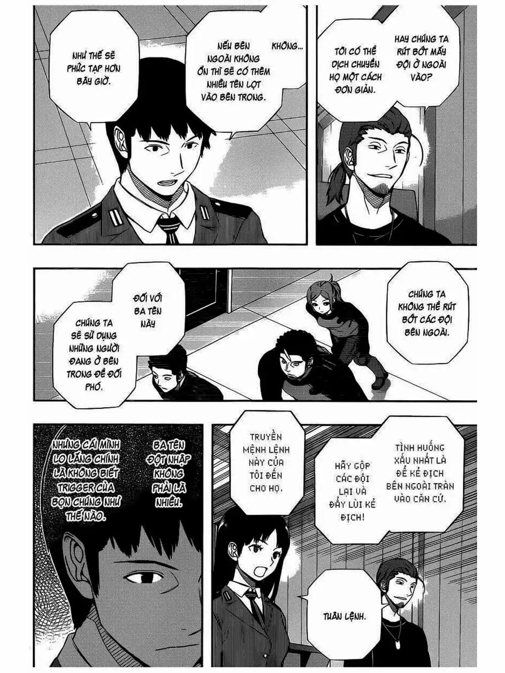 Truyện Tranh Kỷ Nguyên Trigger - World Trigger trang 7