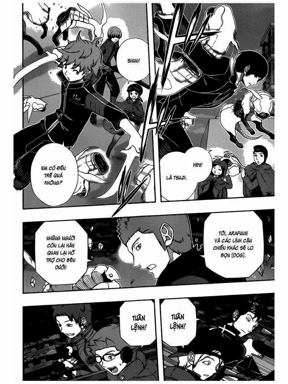 Truyện Tranh Kỷ Nguyên Trigger - World Trigger trang 7