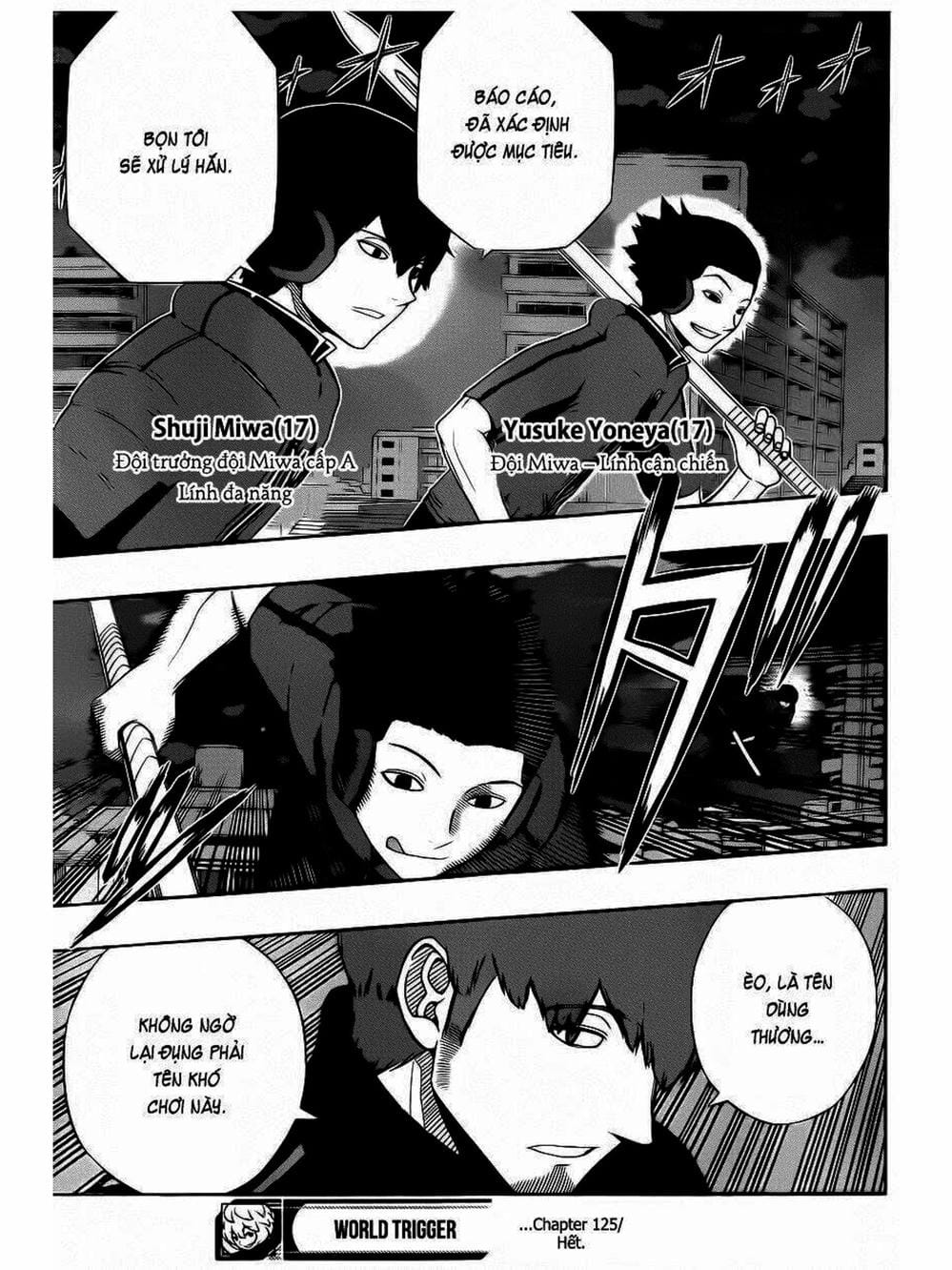 Truyện Tranh Kỷ Nguyên Trigger - World Trigger trang 7