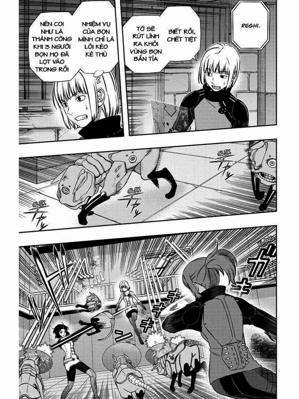 Truyện Tranh Kỷ Nguyên Trigger - World Trigger trang 7