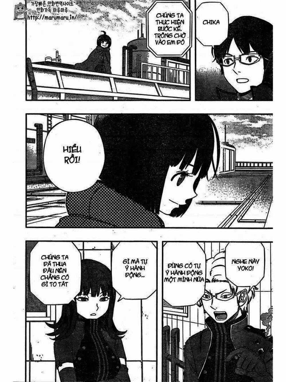 Truyện Tranh Kỷ Nguyên Trigger - World Trigger trang 7