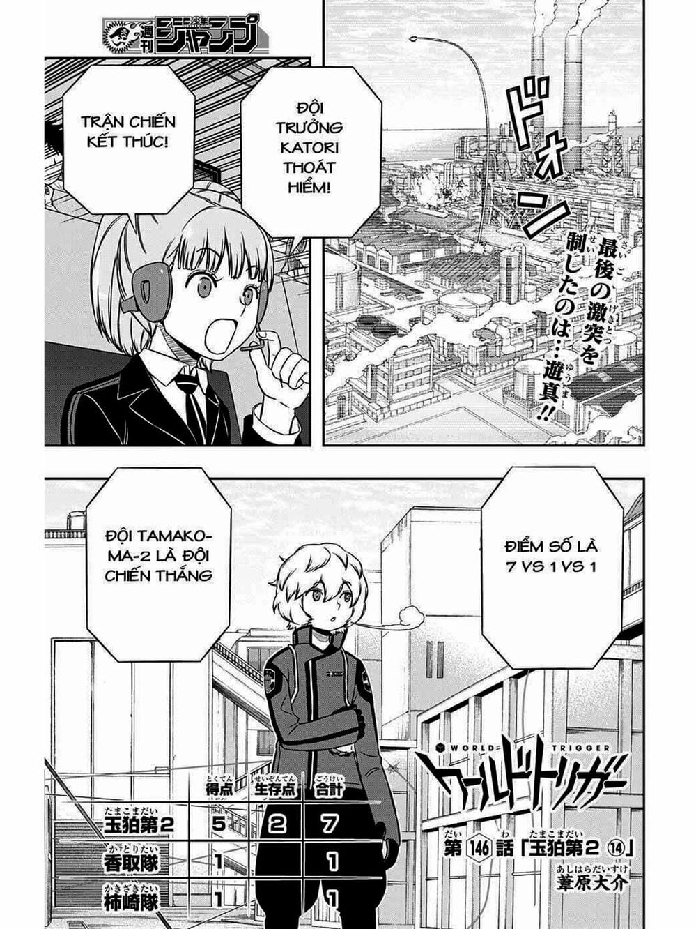 Truyện Tranh Kỷ Nguyên Trigger - World Trigger trang 7