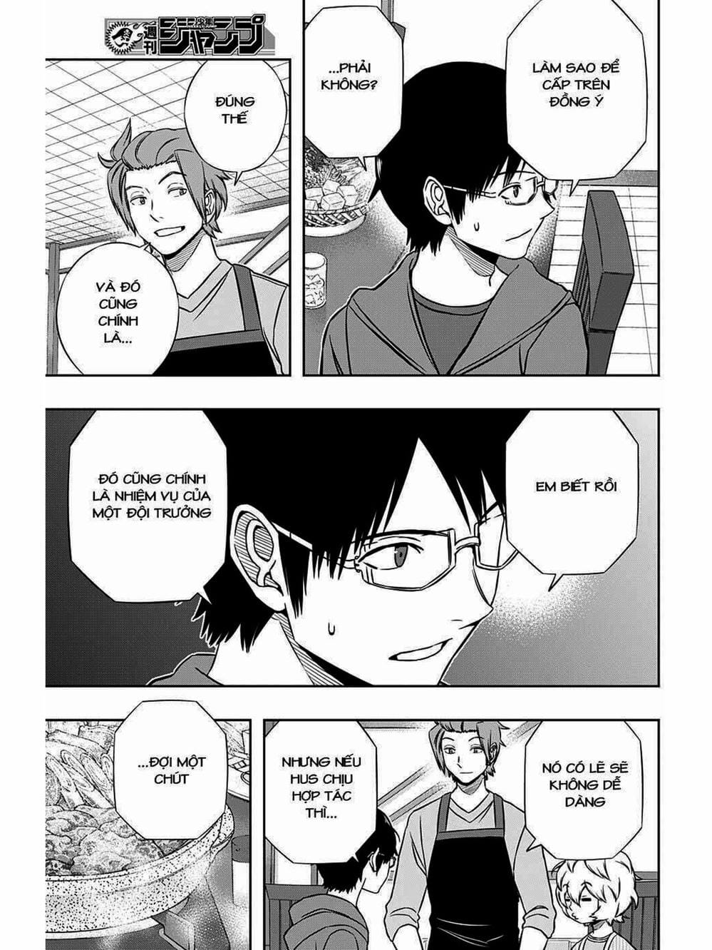 Truyện Tranh Kỷ Nguyên Trigger - World Trigger trang 7