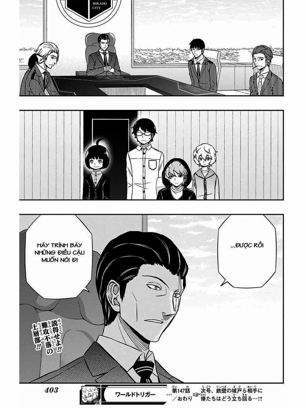 Truyện Tranh Kỷ Nguyên Trigger - World Trigger trang 7