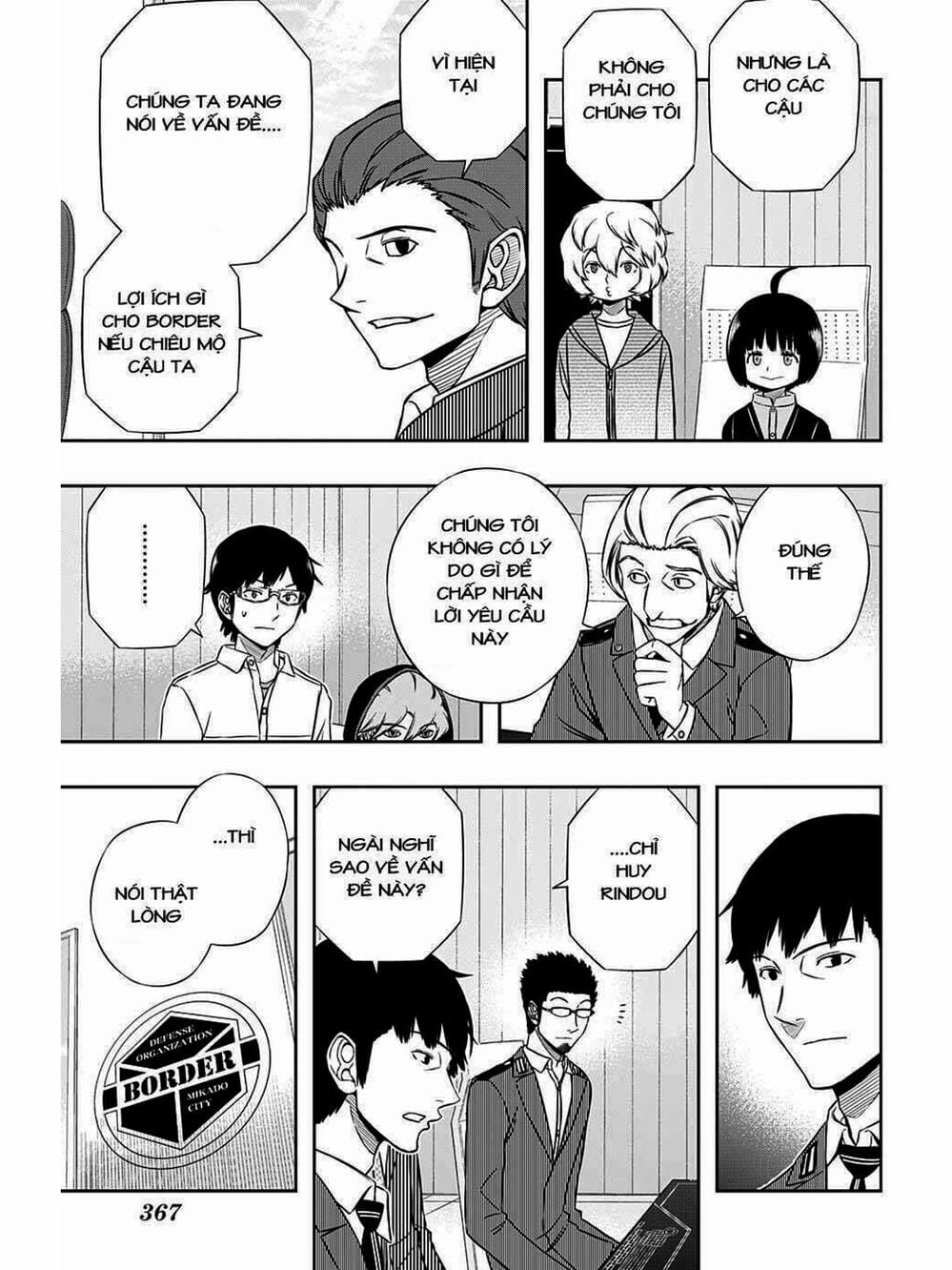 Truyện Tranh Kỷ Nguyên Trigger - World Trigger trang 7