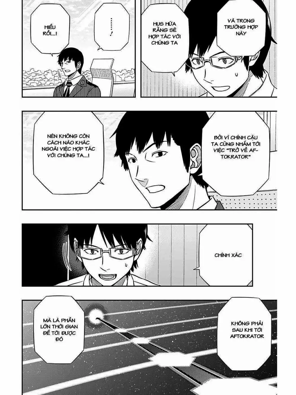 Truyện Tranh Kỷ Nguyên Trigger - World Trigger trang 7