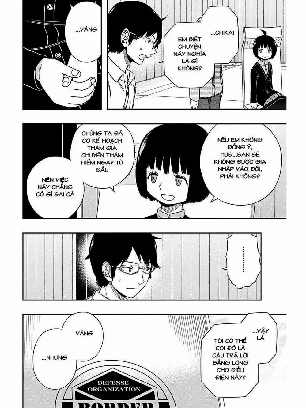 Truyện Tranh Kỷ Nguyên Trigger - World Trigger trang 7