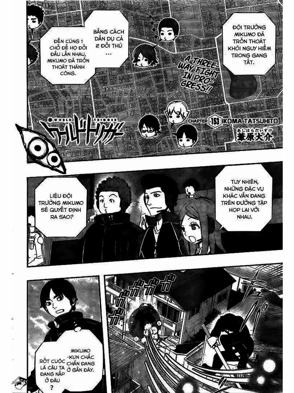 Truyện Tranh Kỷ Nguyên Trigger - World Trigger trang 7