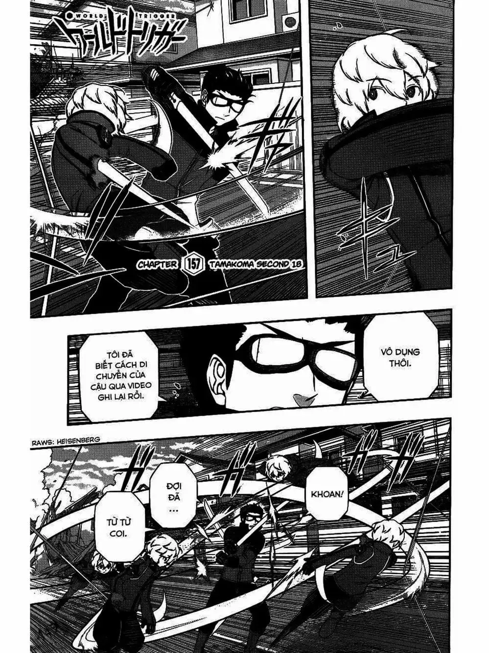 Truyện Tranh Kỷ Nguyên Trigger - World Trigger trang 7