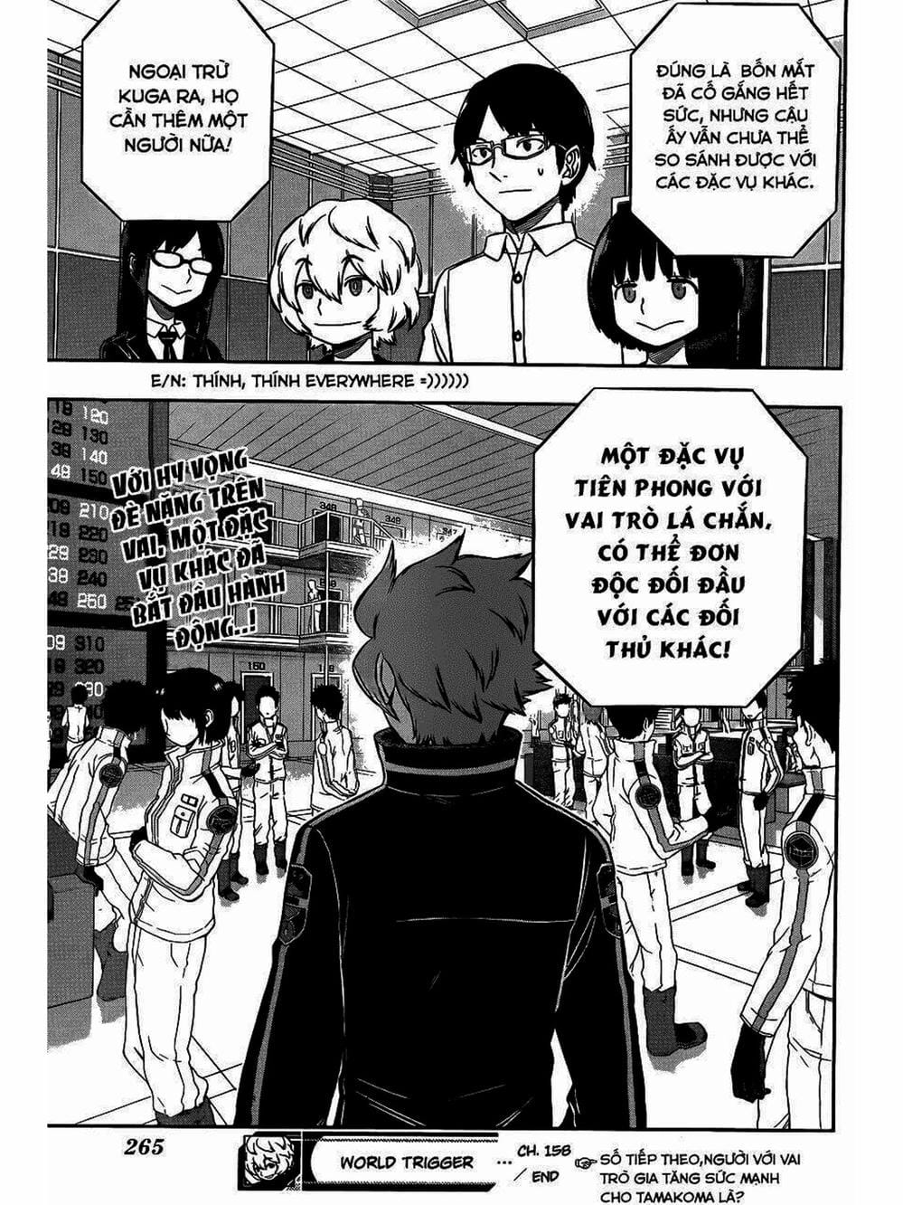 Truyện Tranh Kỷ Nguyên Trigger - World Trigger trang 7