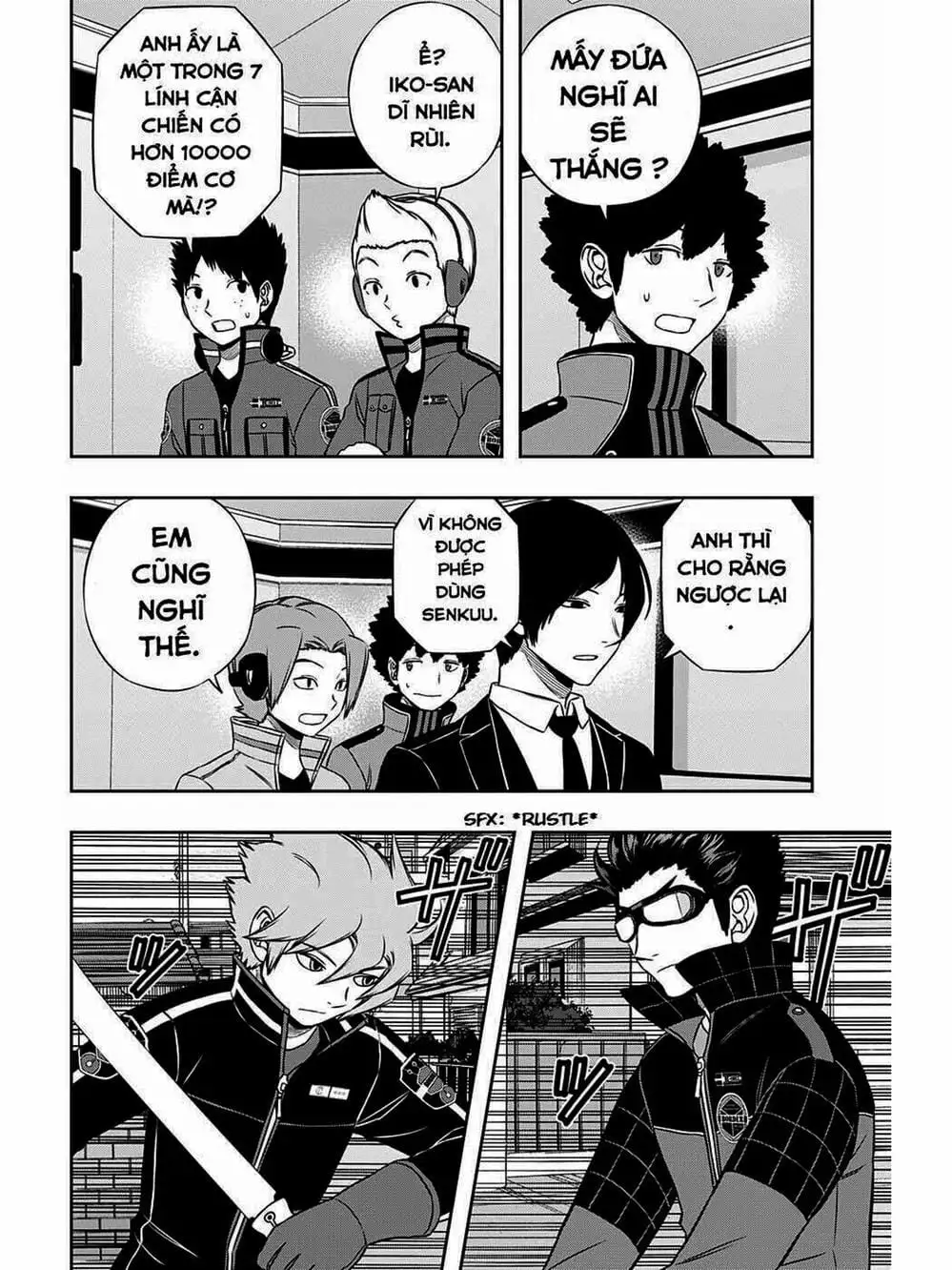 Truyện Tranh Kỷ Nguyên Trigger - World Trigger trang 7