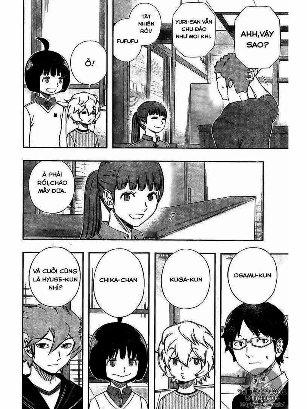 Truyện Tranh Kỷ Nguyên Trigger - World Trigger trang 7