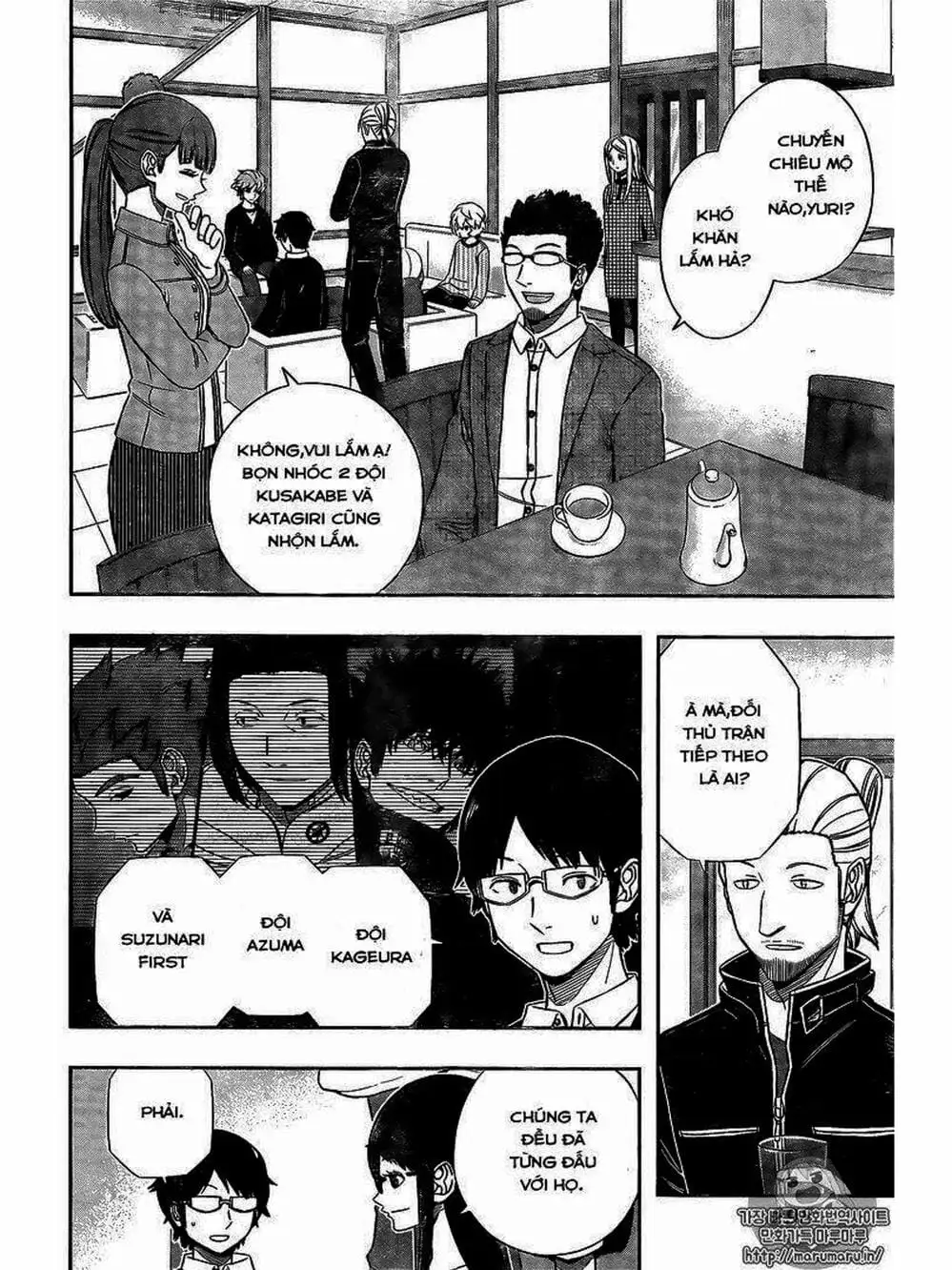 Truyện Tranh Kỷ Nguyên Trigger - World Trigger trang 7