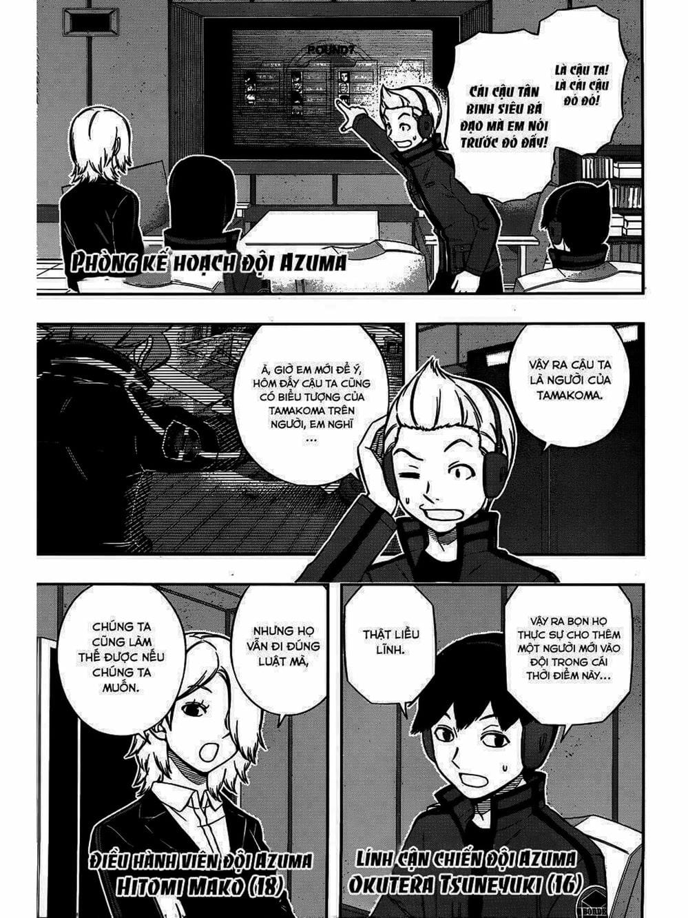 Truyện Tranh Kỷ Nguyên Trigger - World Trigger trang 7