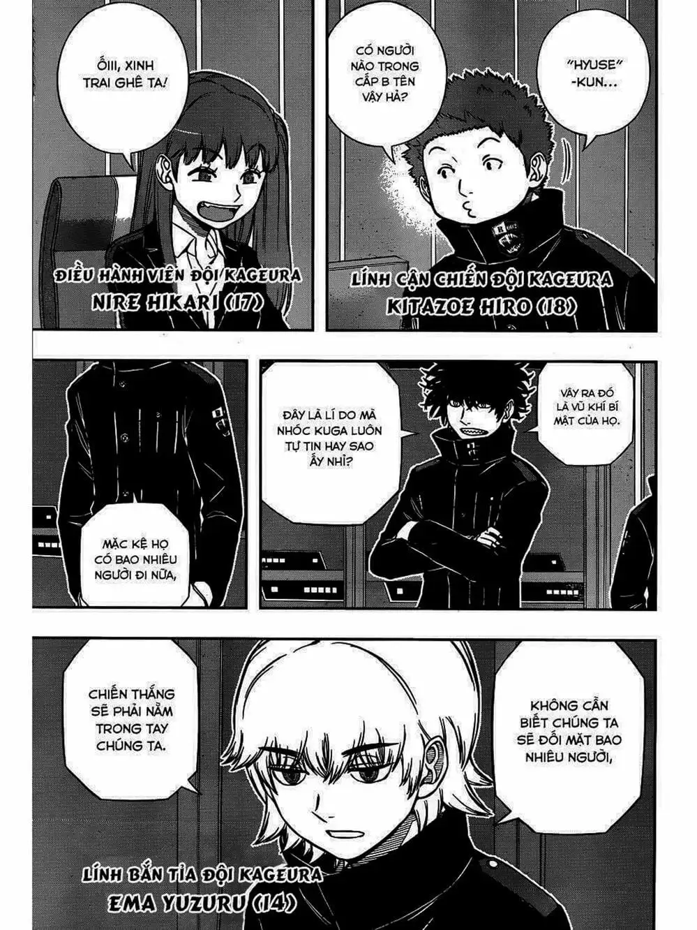 Truyện Tranh Kỷ Nguyên Trigger - World Trigger trang 7