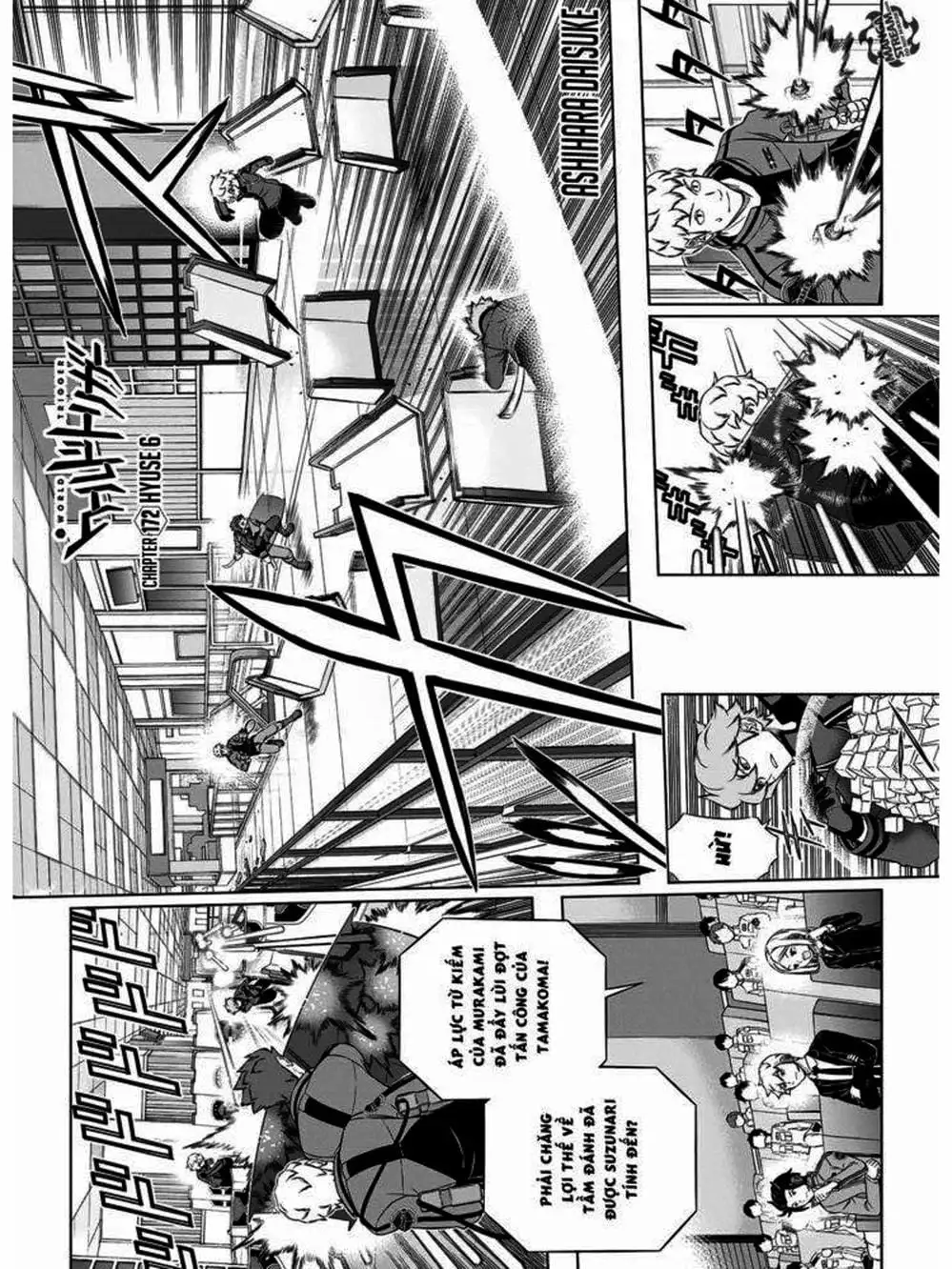 Truyện Tranh Kỷ Nguyên Trigger - World Trigger trang 7