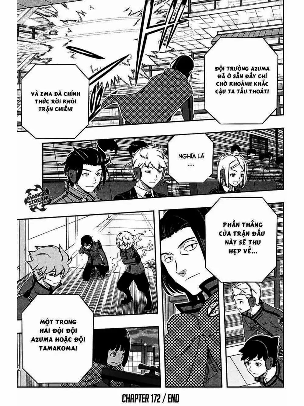 Truyện Tranh Kỷ Nguyên Trigger - World Trigger trang 7