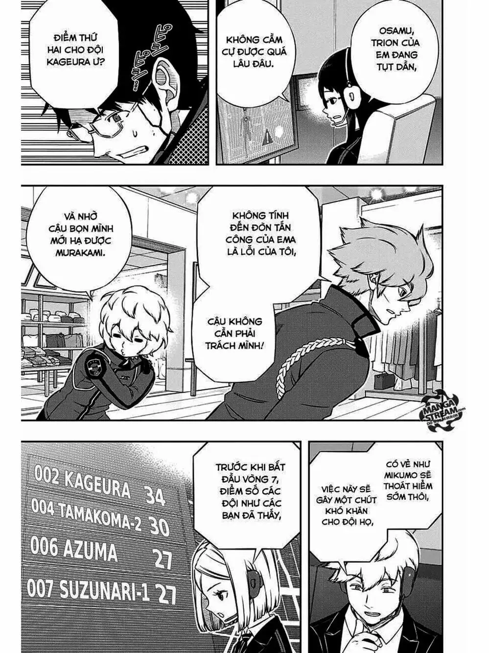 Truyện Tranh Kỷ Nguyên Trigger - World Trigger trang 7