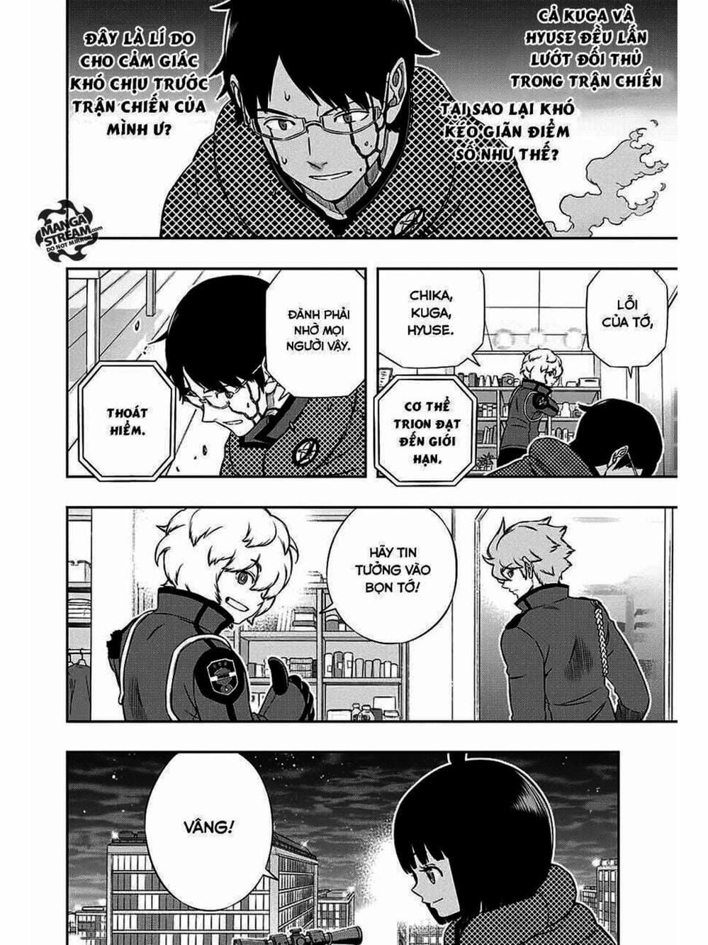 Truyện Tranh Kỷ Nguyên Trigger - World Trigger trang 7