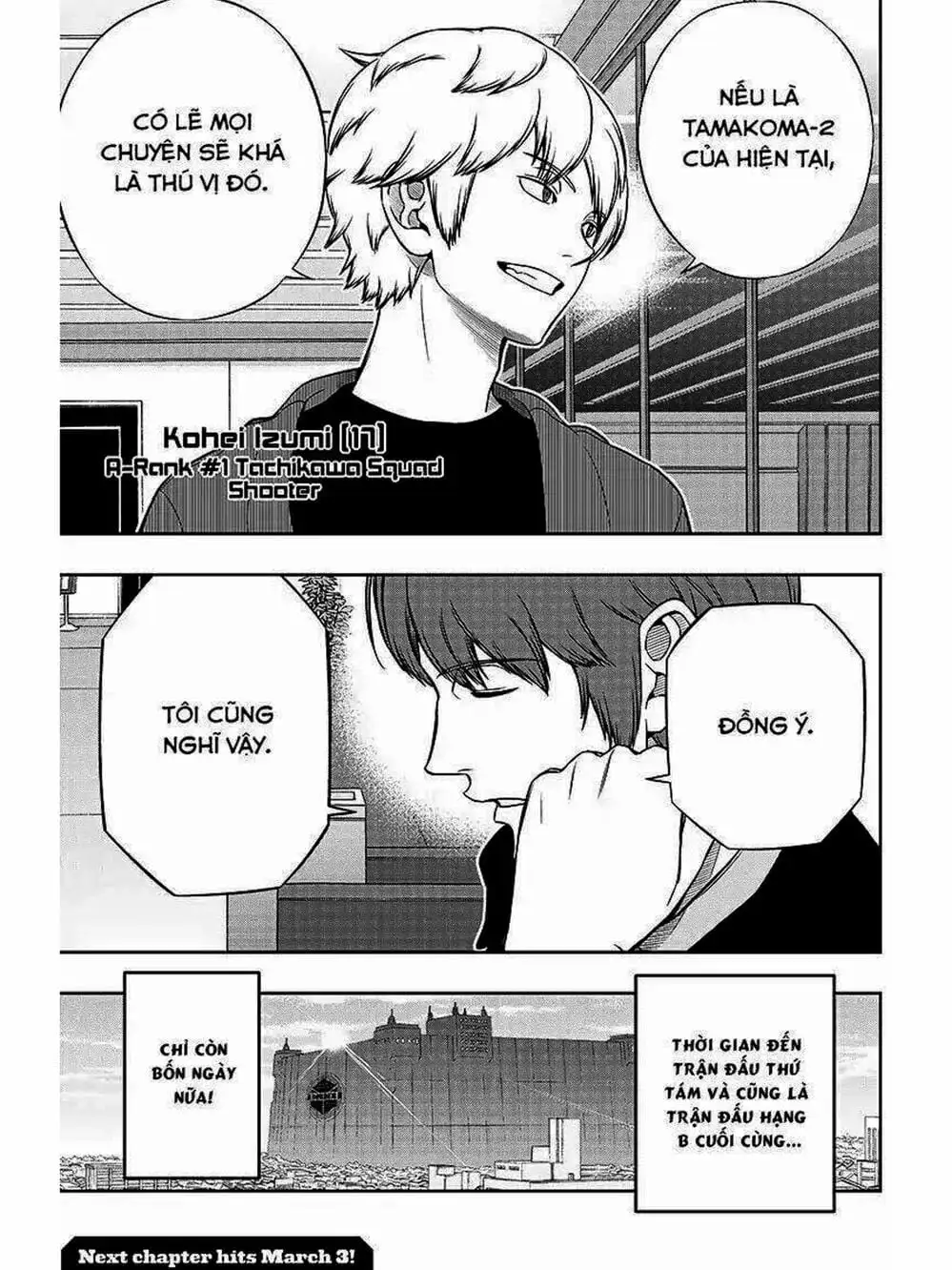 Truyện Tranh Kỷ Nguyên Trigger - World Trigger trang 7