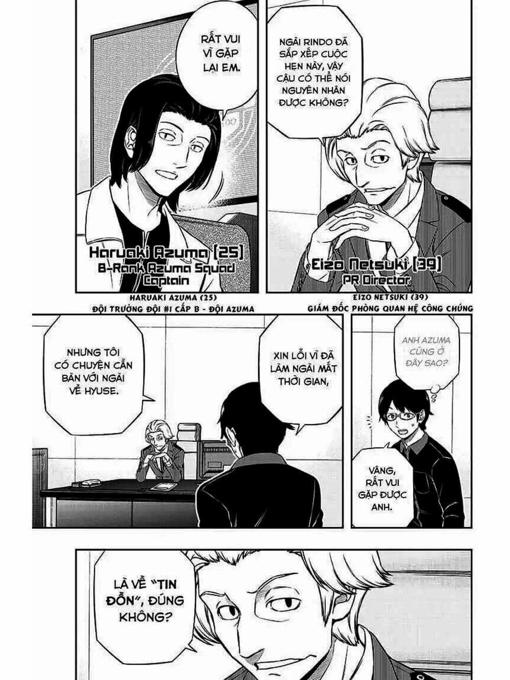 Truyện Tranh Kỷ Nguyên Trigger - World Trigger trang 7