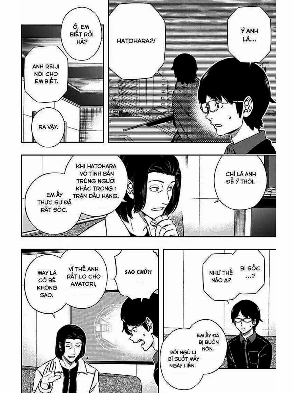 Truyện Tranh Kỷ Nguyên Trigger - World Trigger trang 7