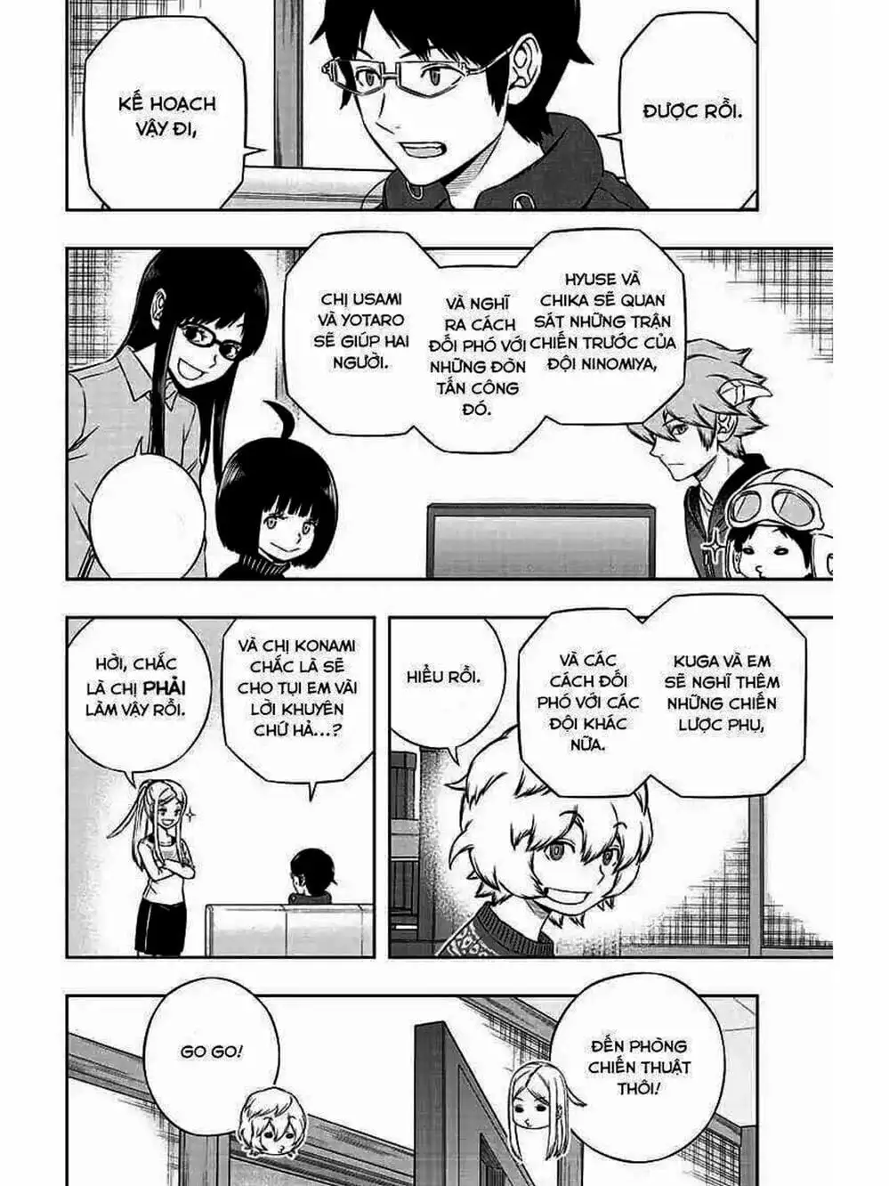 Truyện Tranh Kỷ Nguyên Trigger - World Trigger trang 7