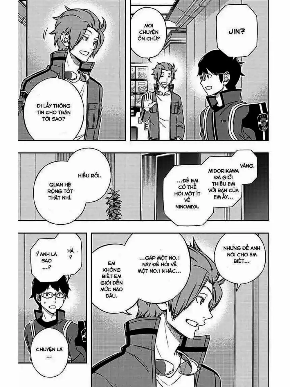 Truyện Tranh Kỷ Nguyên Trigger - World Trigger trang 7