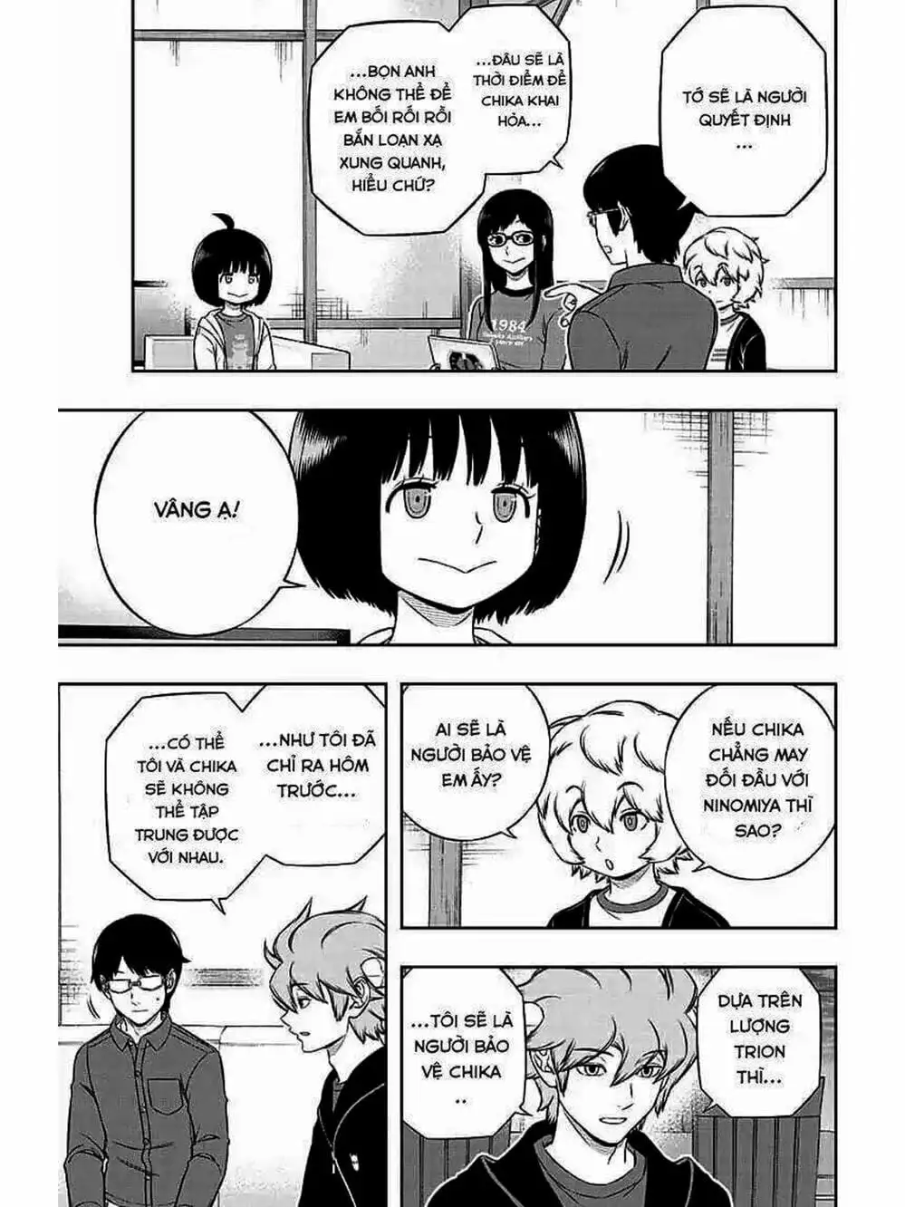 Truyện Tranh Kỷ Nguyên Trigger - World Trigger trang 7