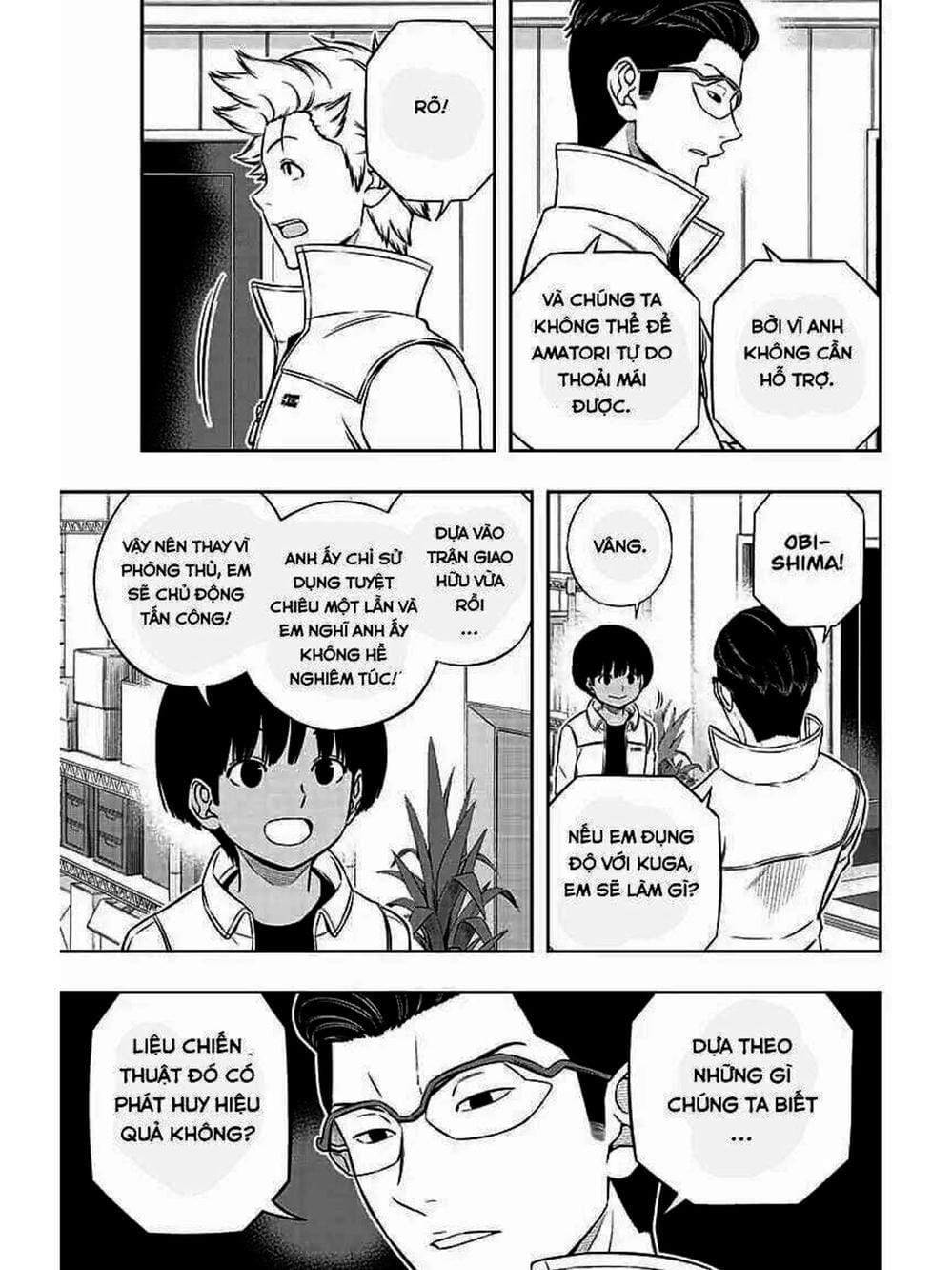 Truyện Tranh Kỷ Nguyên Trigger - World Trigger trang 7