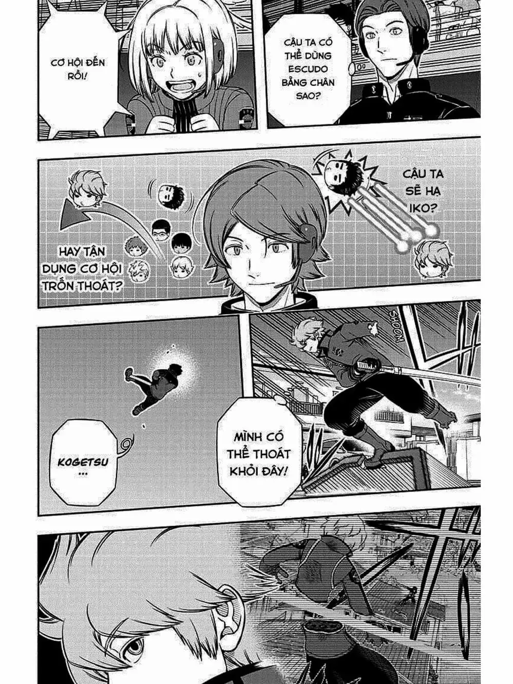 Truyện Tranh Kỷ Nguyên Trigger - World Trigger trang 7